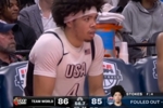 犯满离场！明年状元热门泰兰&middot;斯托克斯11中6拿15分 罚球4中3